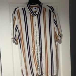 Denim & Flower button up shirt